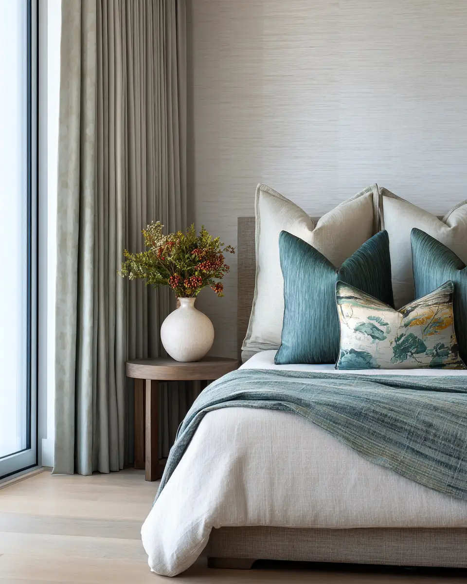 Serene Organic Modern Bedroom Decor Ideas