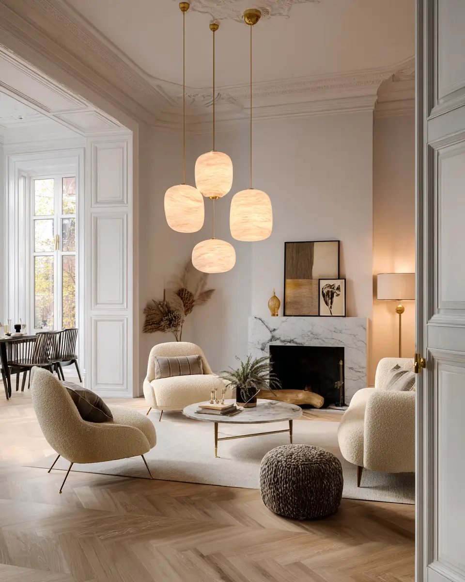 Serene Scandinavian Living Room Decor Ideas