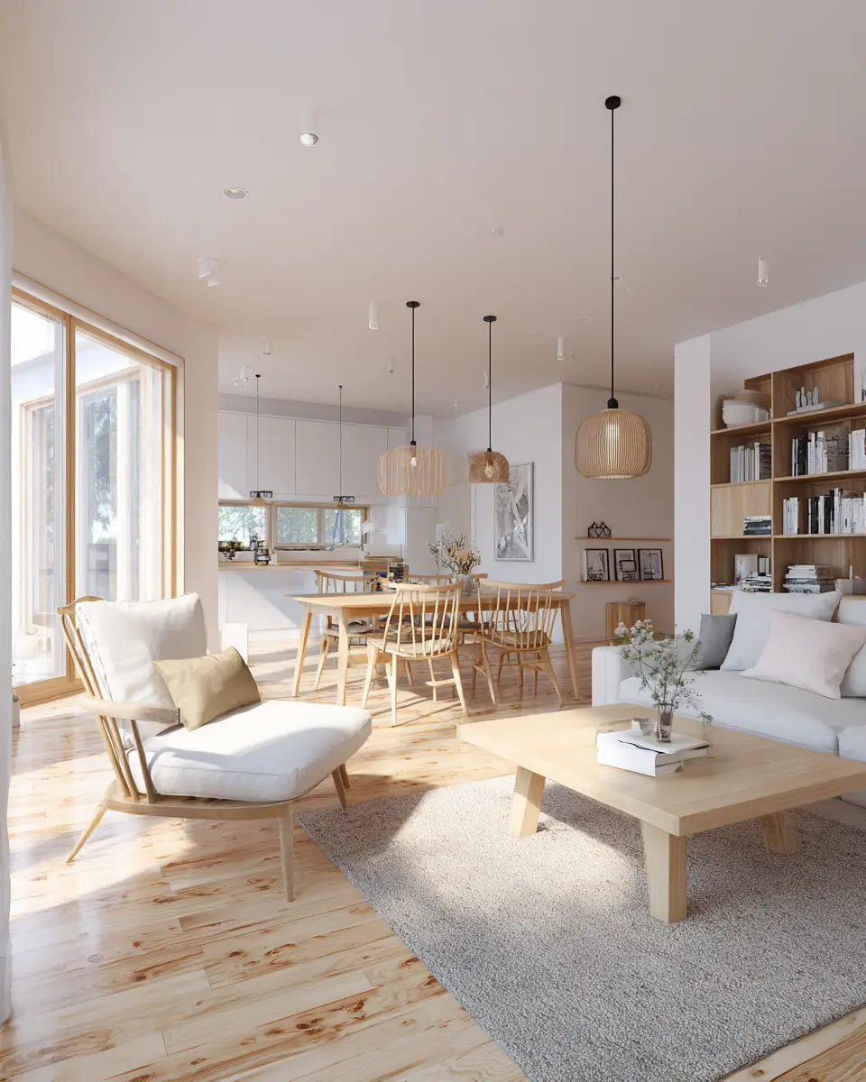 Serene Scandinavian Living Room Decor Ideas