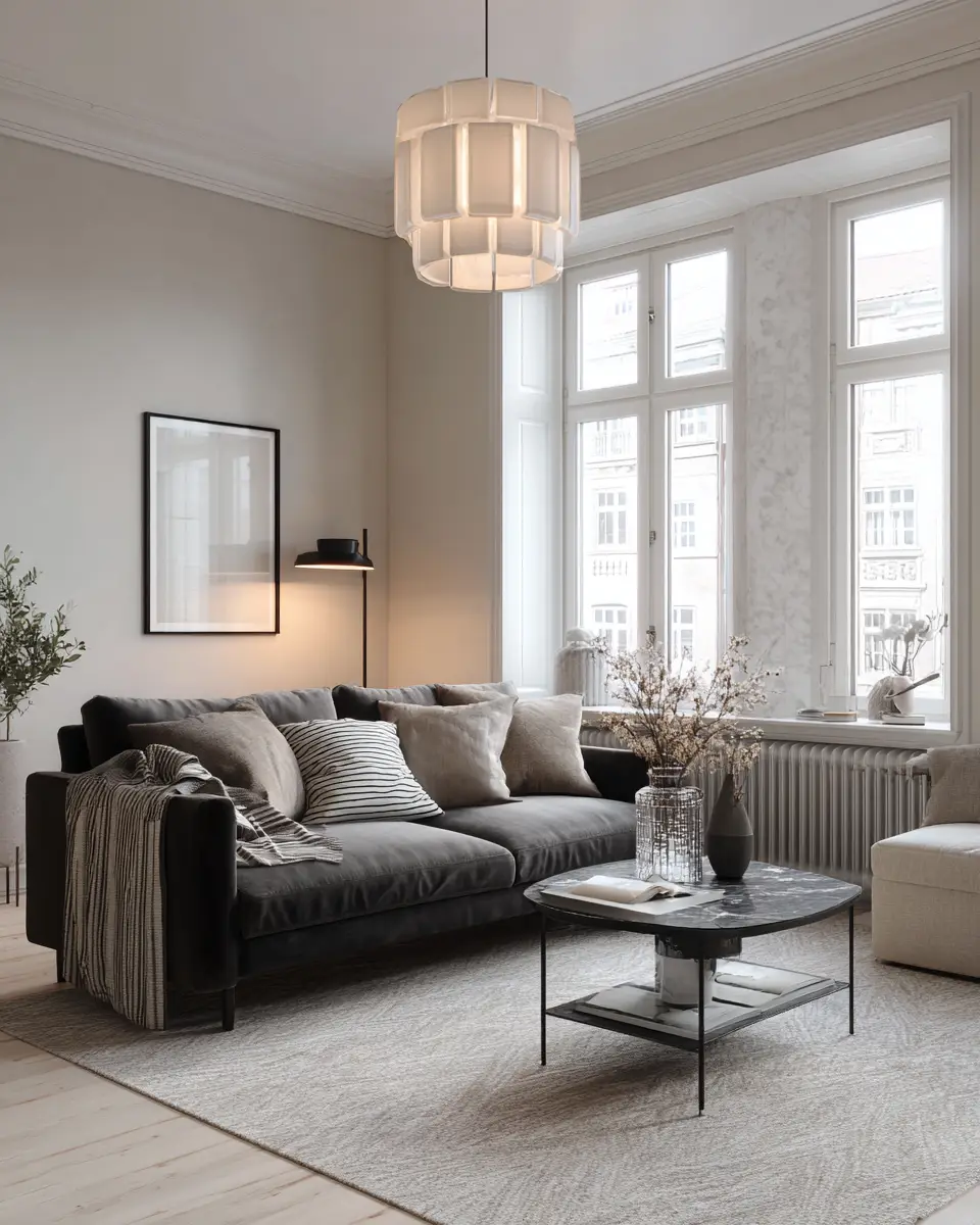 Serene Scandinavian Living Room Decor Ideas