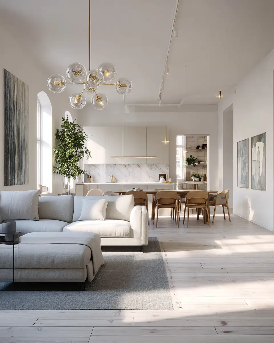 Serene Scandinavian Living Room Decor Ideas