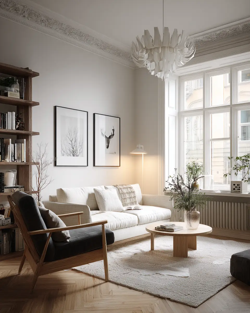 Serene Scandinavian Living Room Decor Ideas