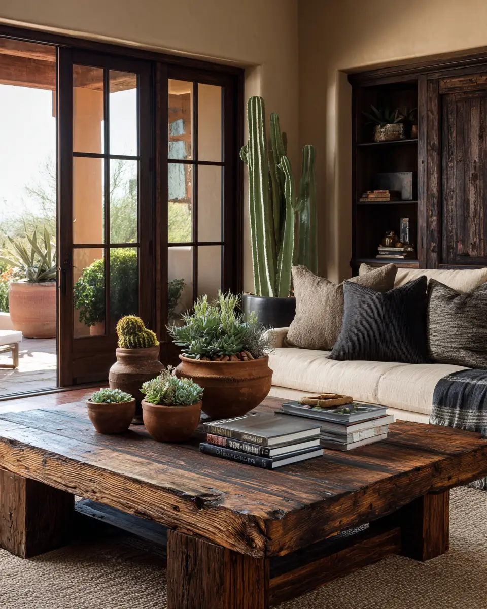 Serene Southwestern Living Room Decor Ideas