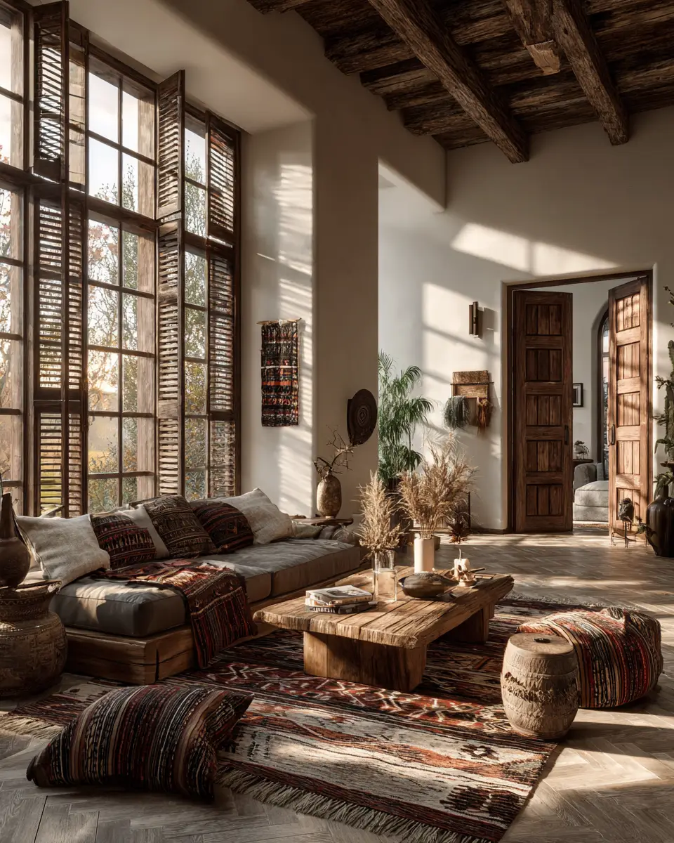 Serene Southwestern Living Room Decor Ideas