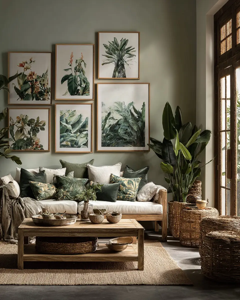 Serene Tropical Living Room Decor Ideas