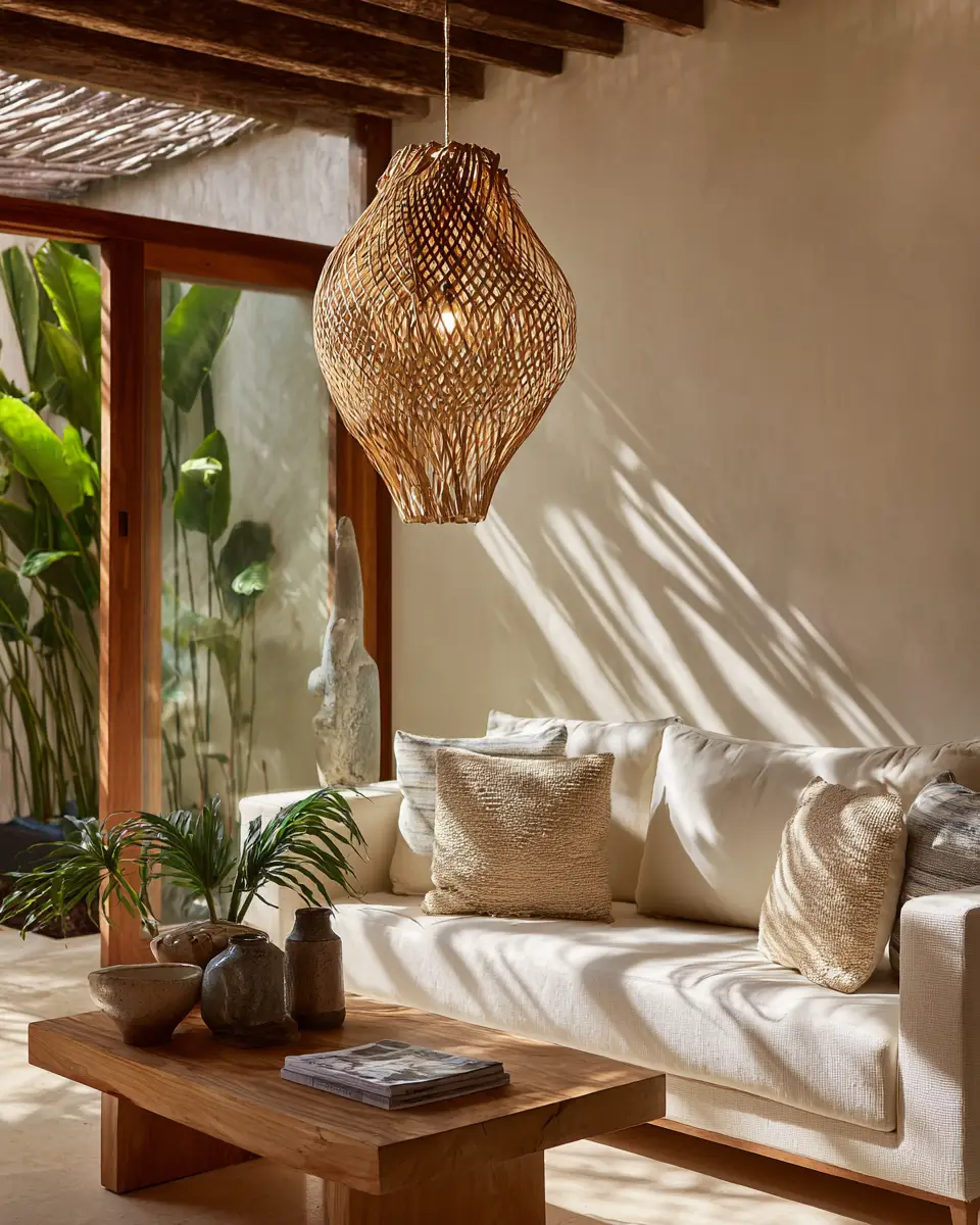 Serene Tropical Living Room Decor Ideas