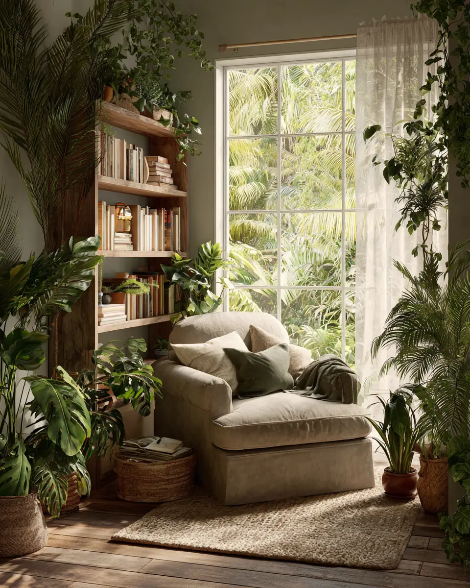 Serene Tropical Living Room Decor Ideas