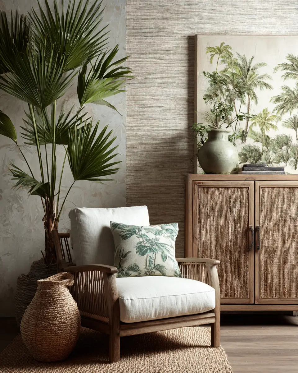 Serene Tropical Living Room Decor Ideas