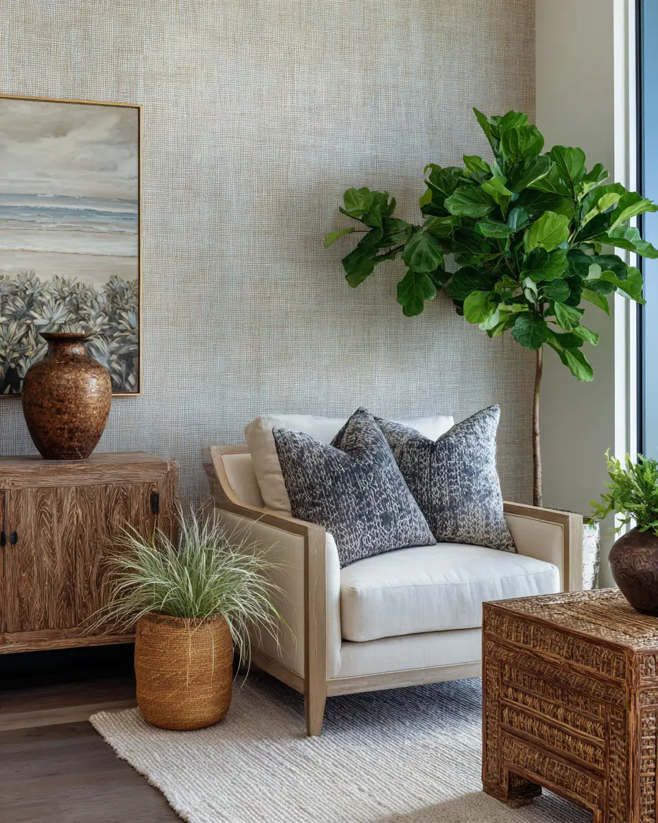 Serene Tropical Living Room Decor Ideas