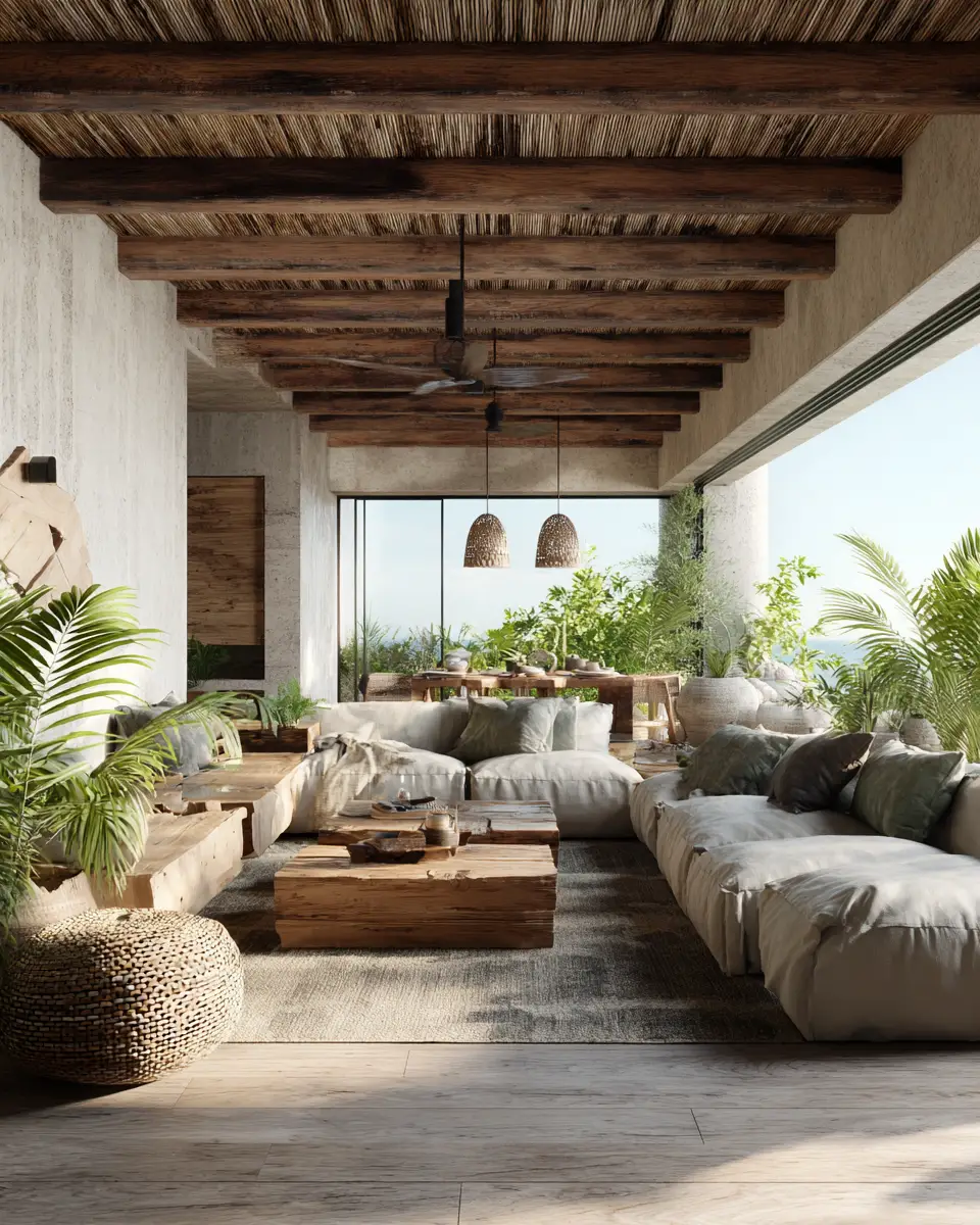 Serene Tropical Living Room Decor Ideas