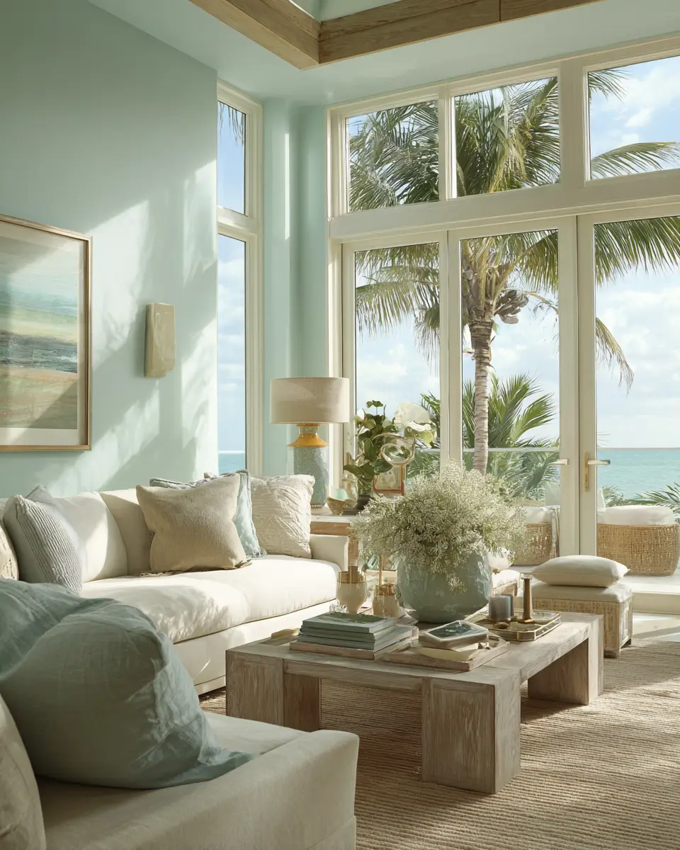 Serene Tropical Living Room Decor Ideas