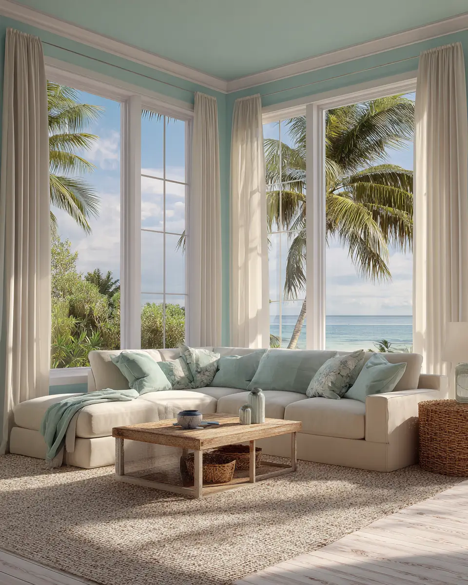 Serene Tropical Living Room Decor Ideas
