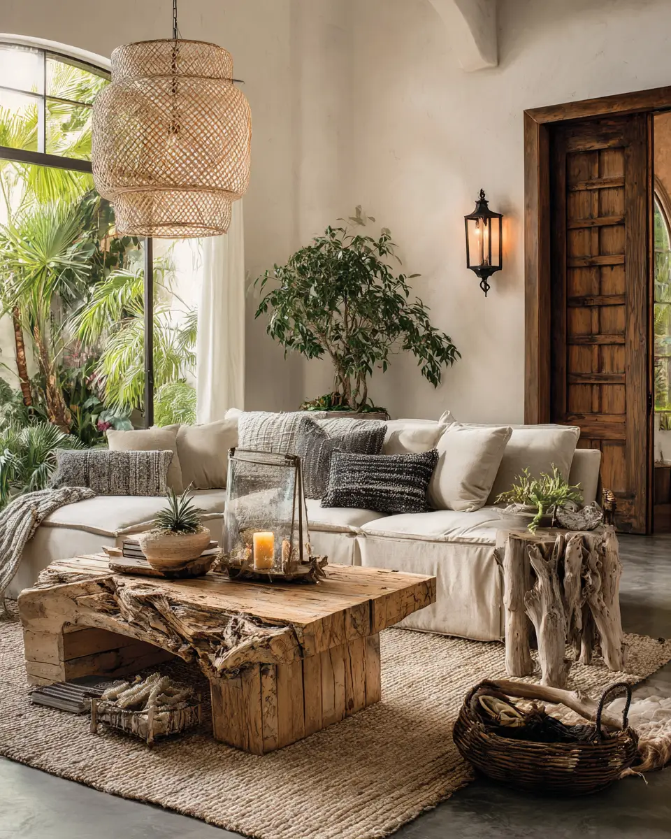 Serene Tropical Living Room Decor Ideas