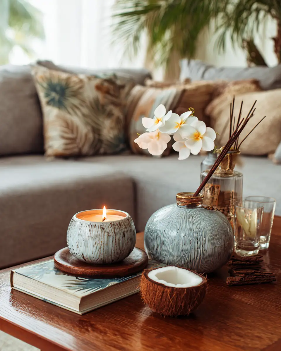 Serene Tropical Living Room Decor Ideas