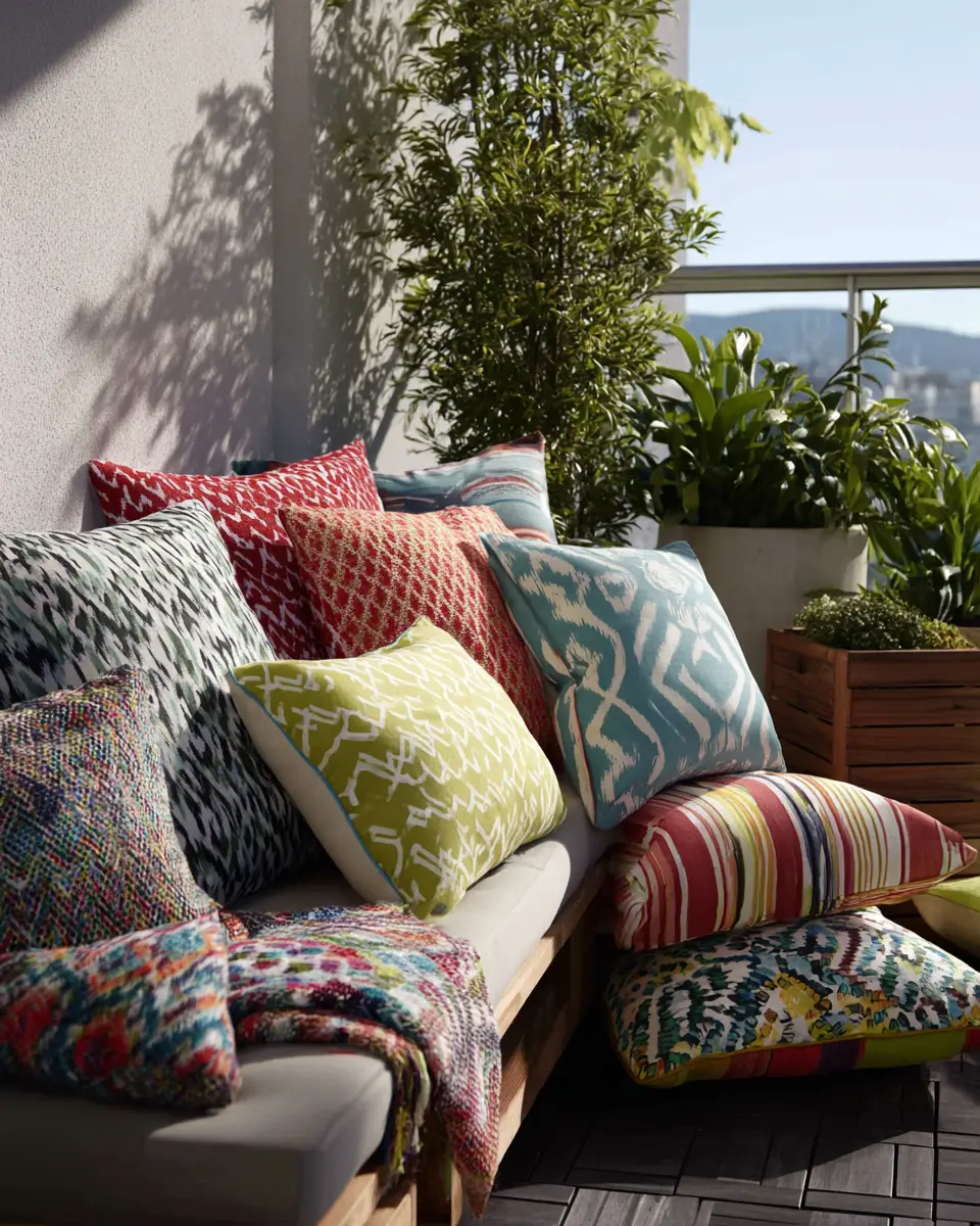 Serene Urban Balcony Decor Ideas