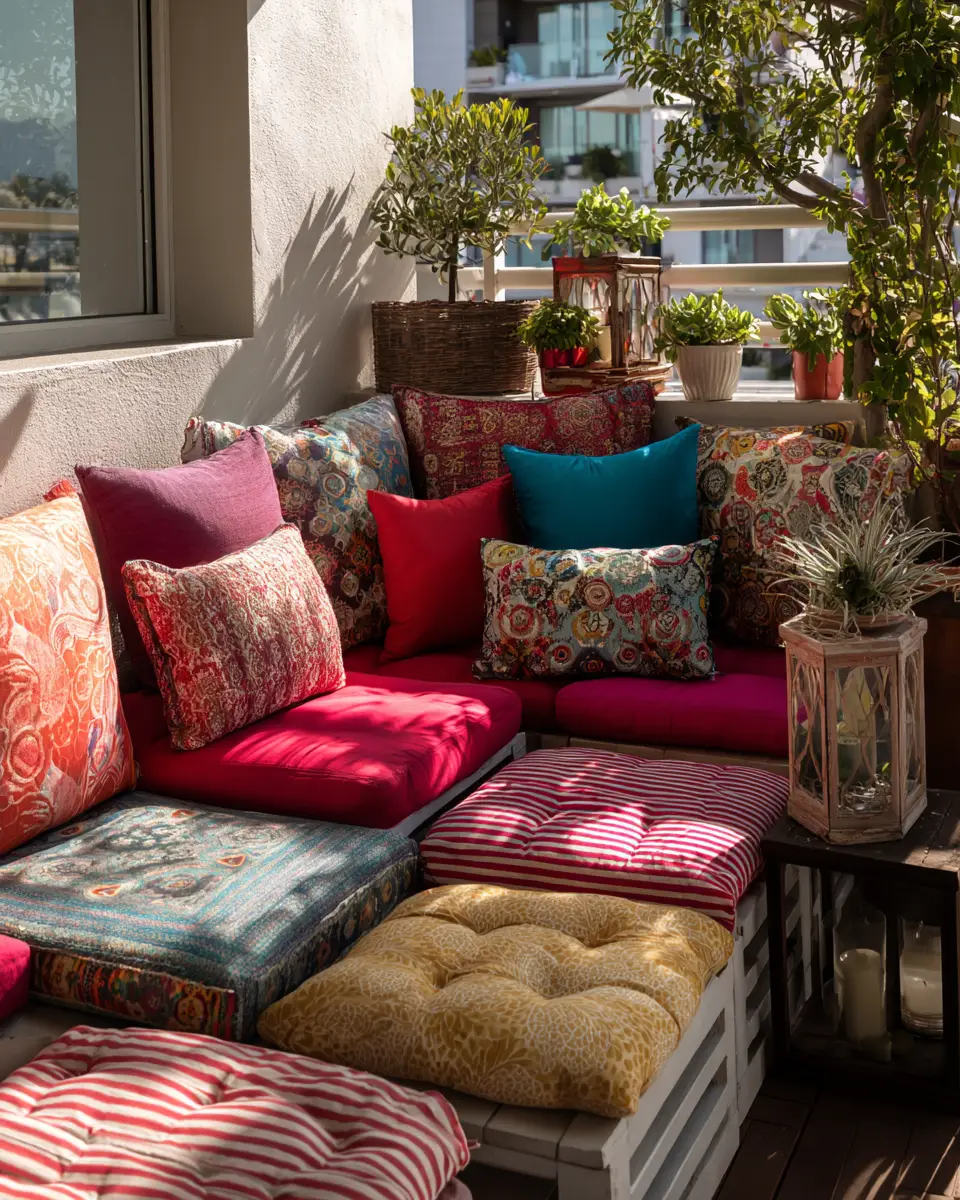 Serene Urban Balcony Decor Ideas