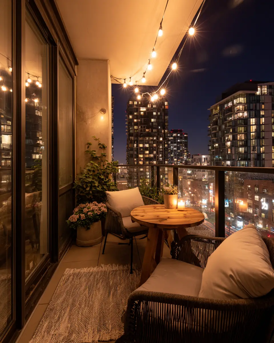 Serene Urban Balcony Decor Ideas