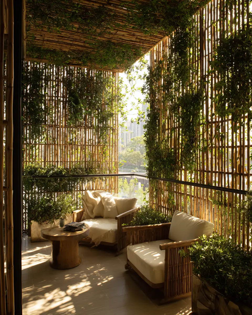 Serene Urban Balcony Decor Ideas