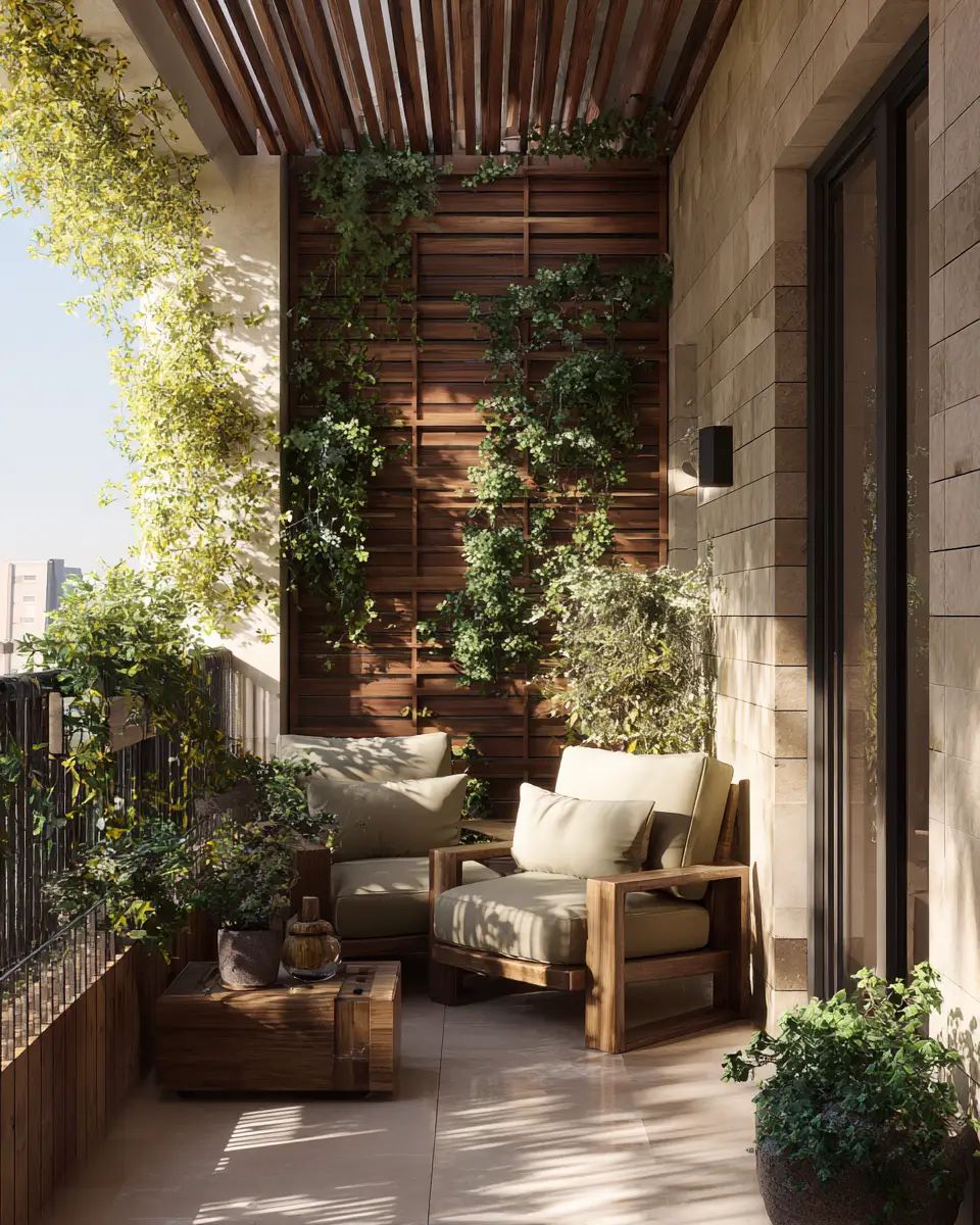 Serene Urban Balcony Decor Ideas