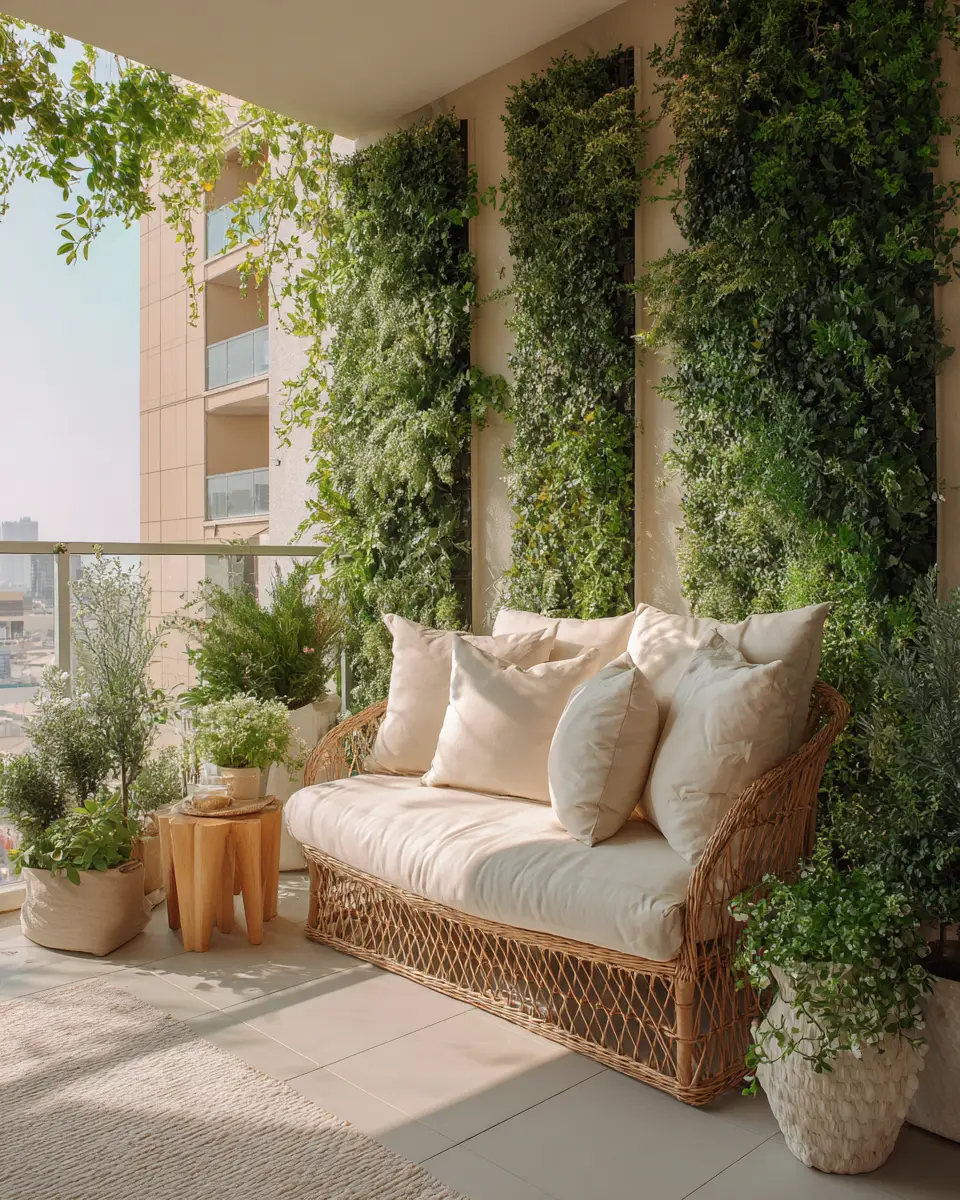 Serene Urban Balcony Decor Ideas