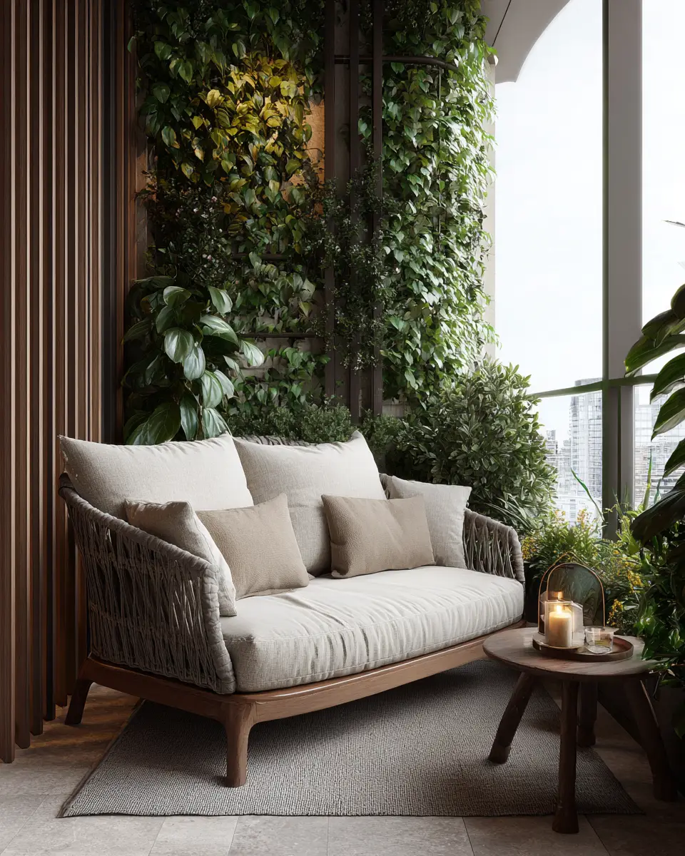 Serene Urban Balcony Decor Ideas