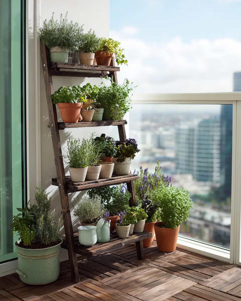 Serene Urban Balcony Decor Ideas