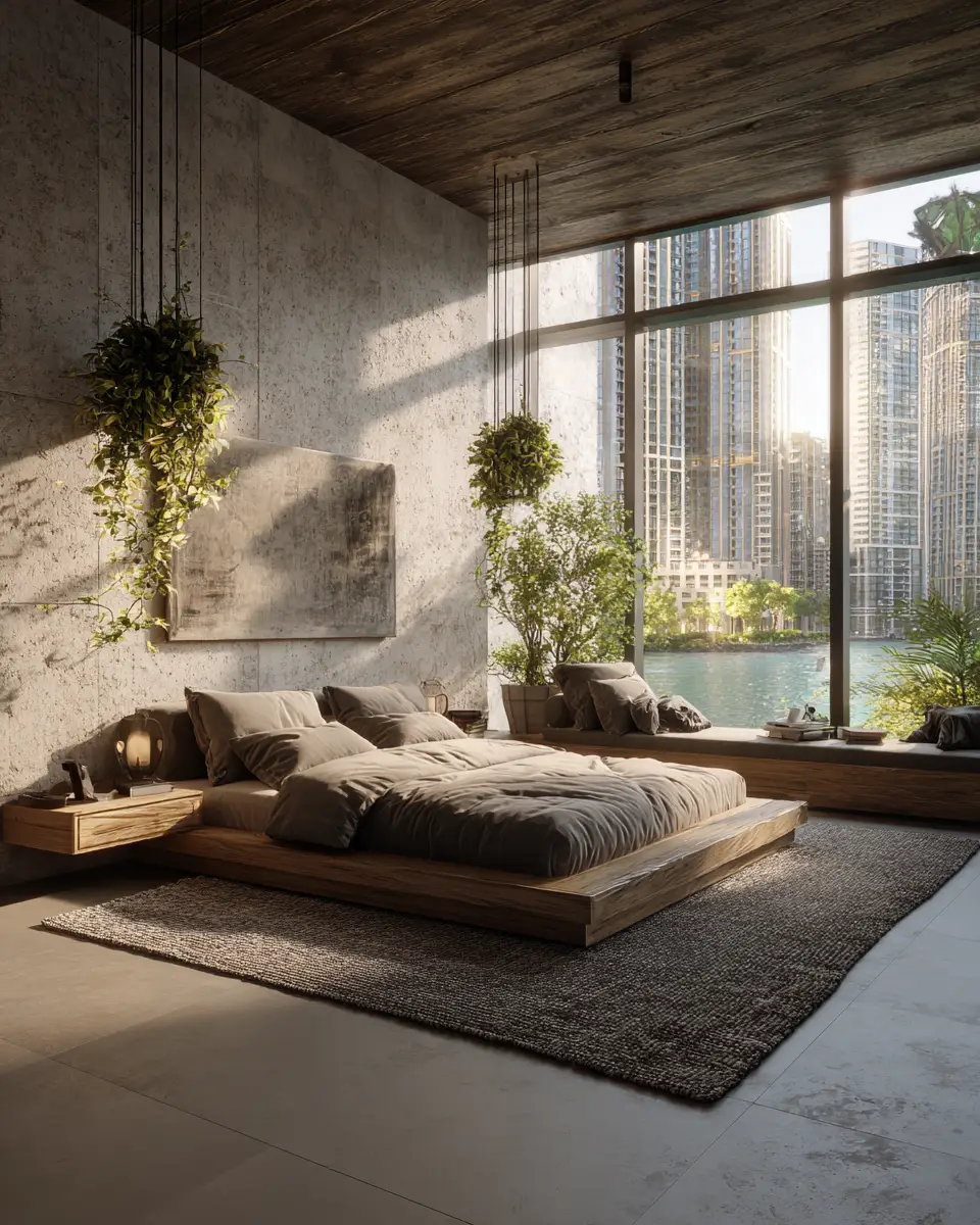 Serene Urban Bedroom Decor Ideas