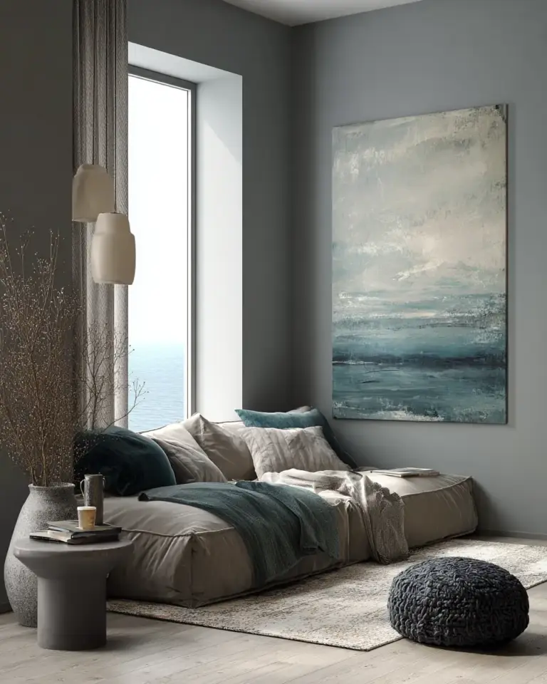 Serene Zen Living Room Decor Ideas - Featured