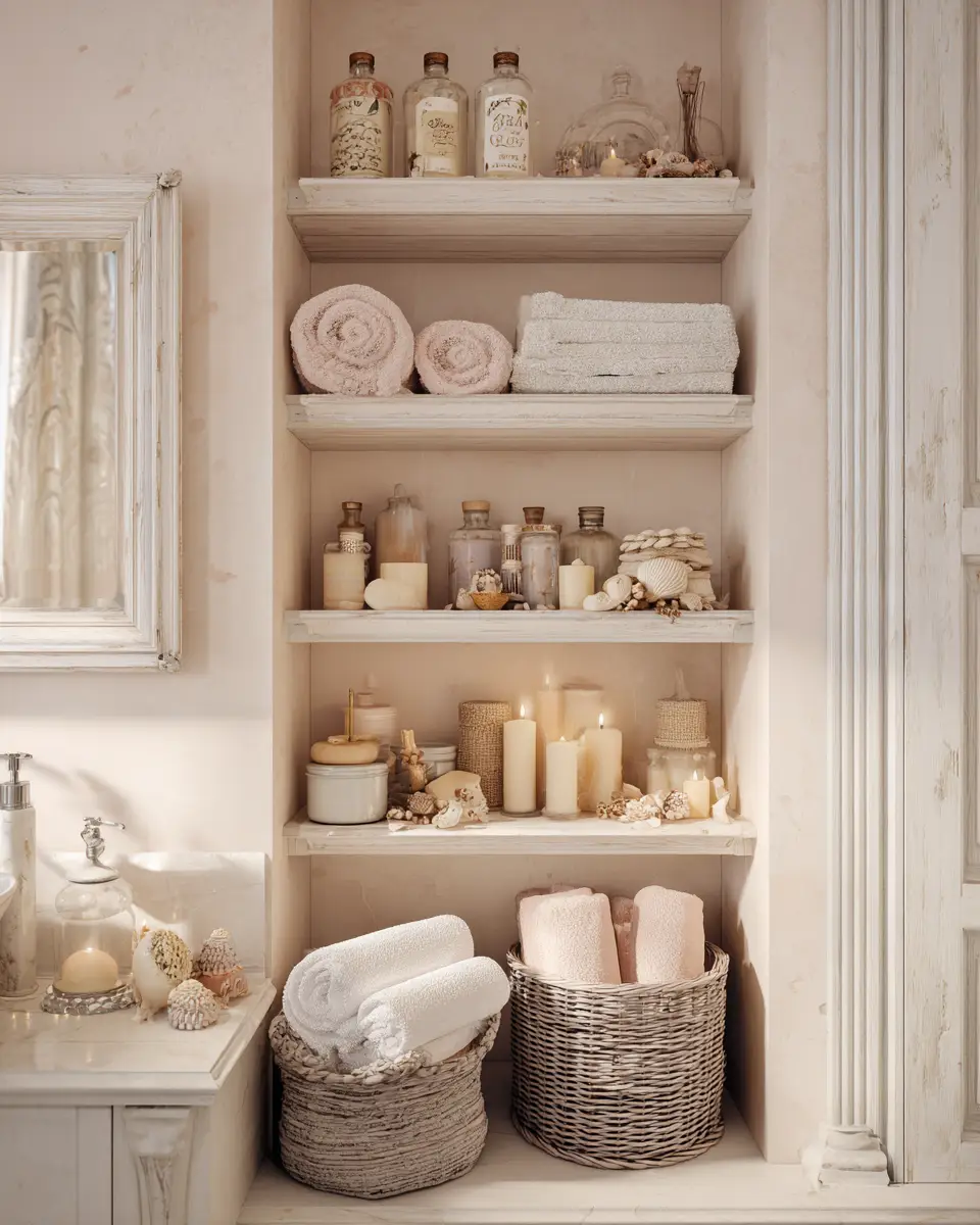 Shabby Chic Bathroom Decor Ideas
