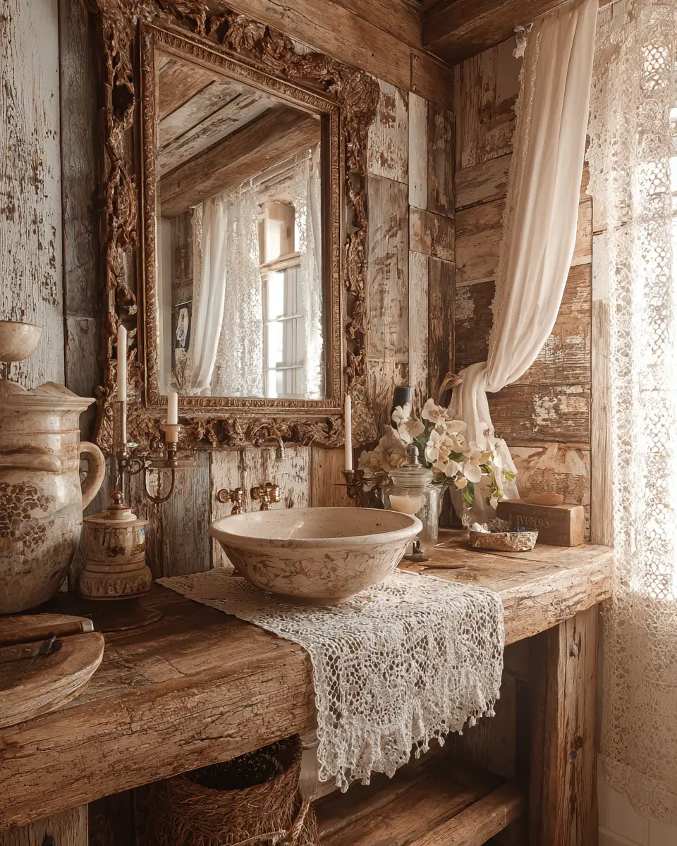 Shabby Chic Bathroom Decor Ideas