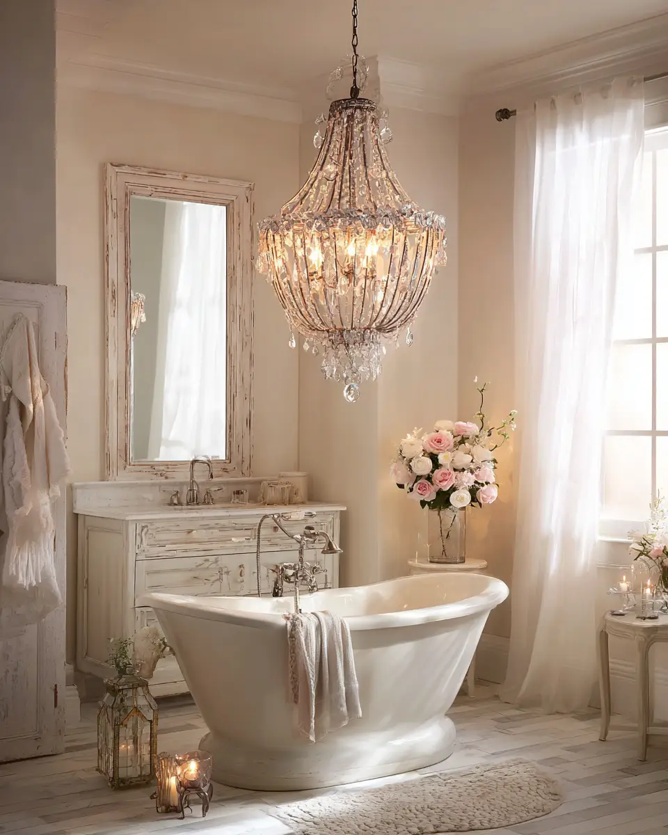 Shabby Chic Bathroom Decor Ideas