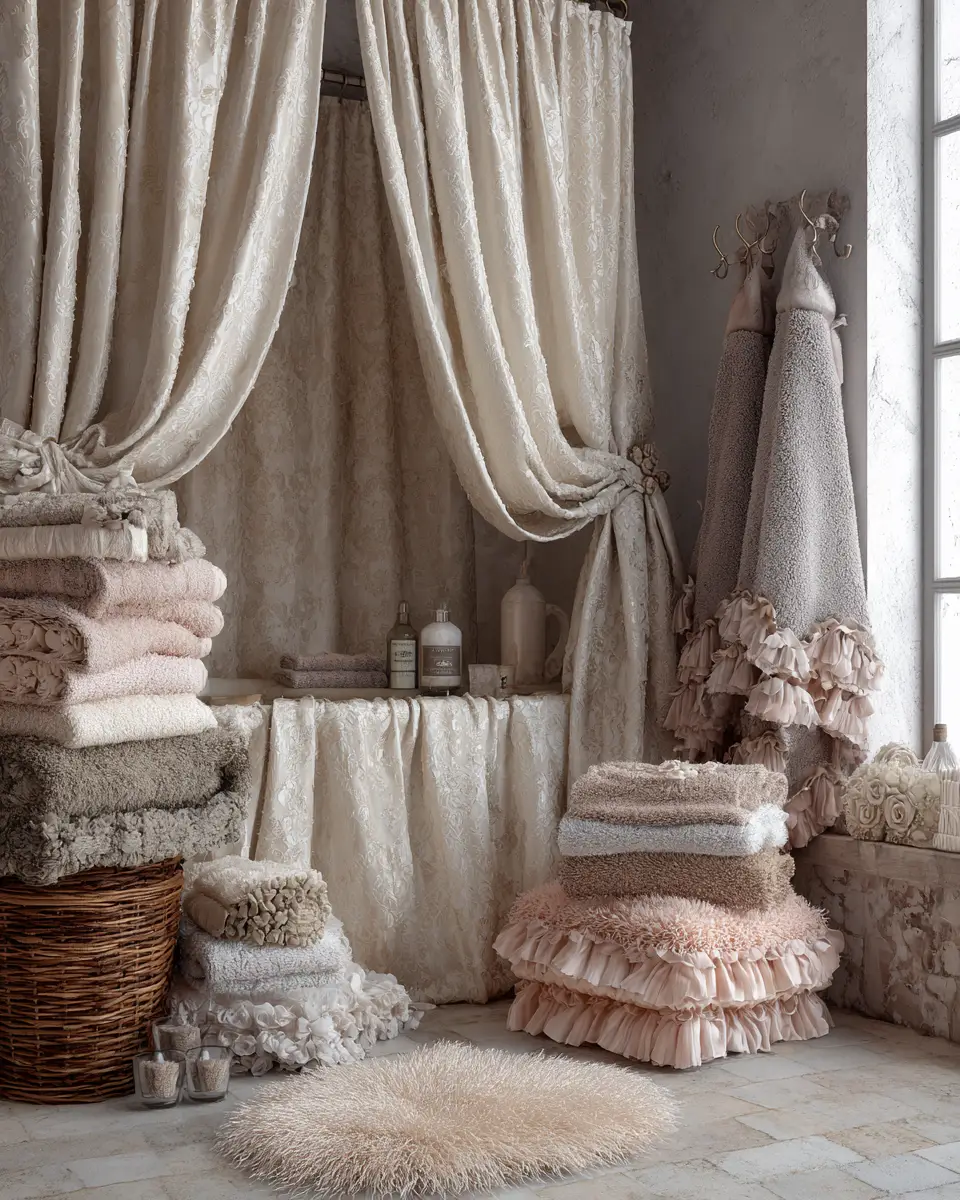 Shabby Chic Bathroom Decor Ideas
