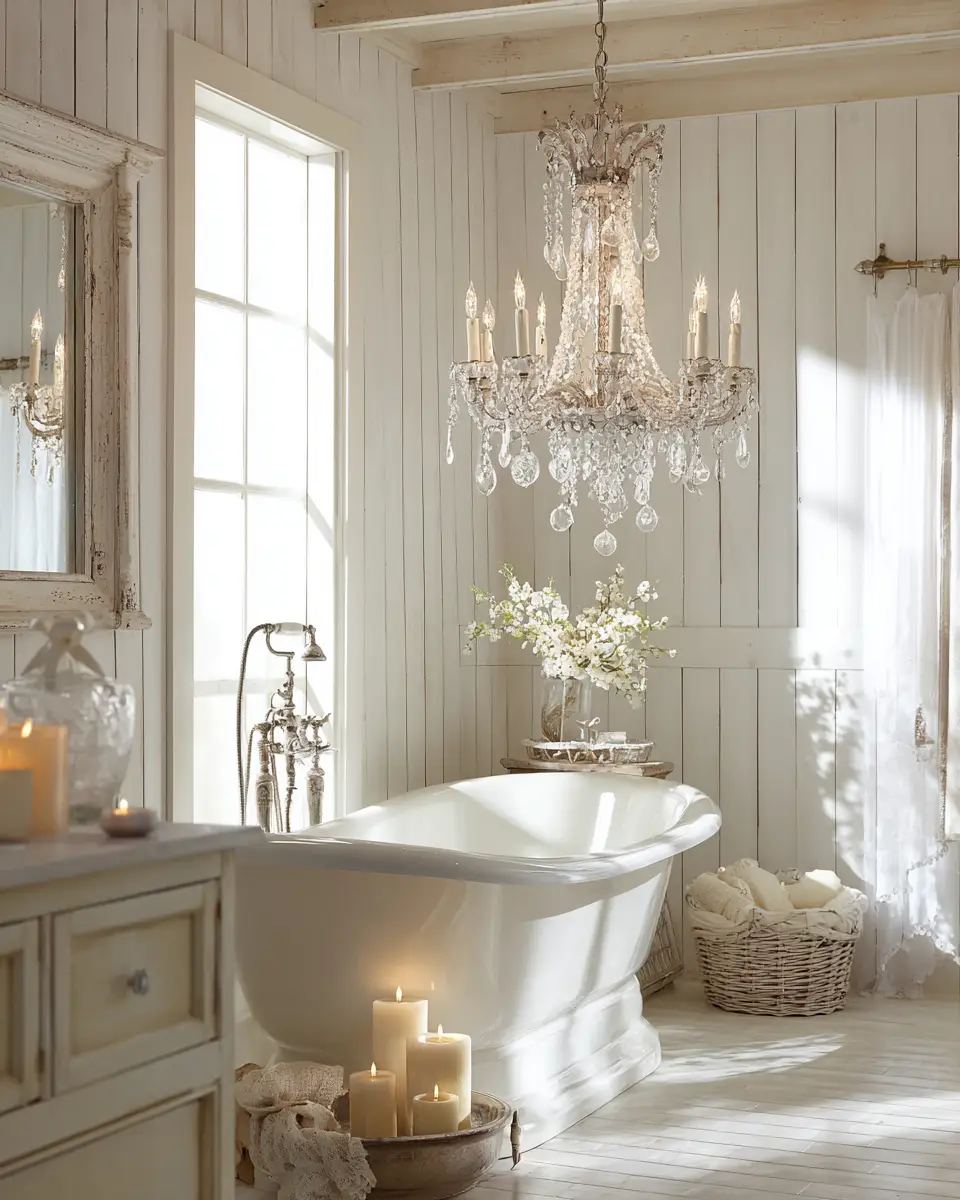 Shabby Chic Bathroom Decor Ideas