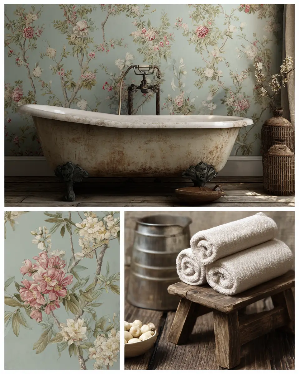Shabby Chic Bathroom Decor Ideas