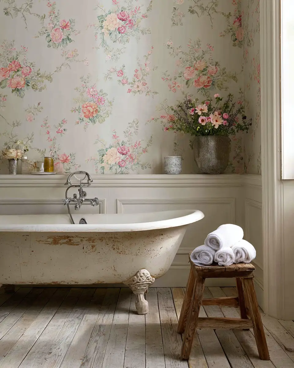 Shabby Chic Bathroom Decor Ideas