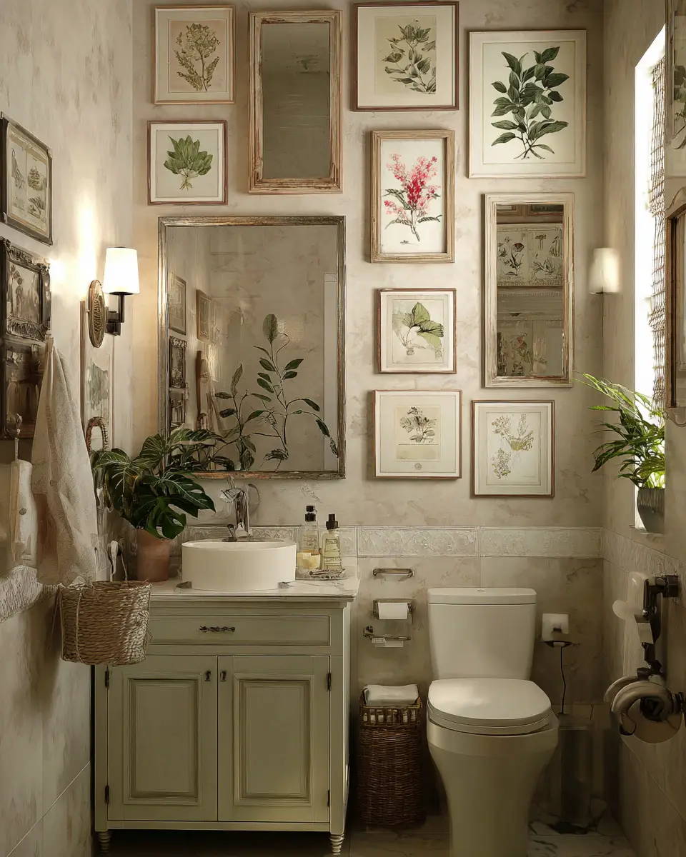 Shabby Chic Bathroom Decor Ideas