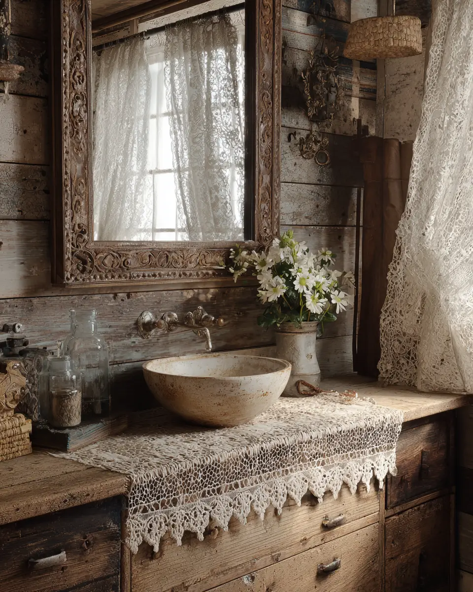 Shabby Chic Bathroom Decor Ideas