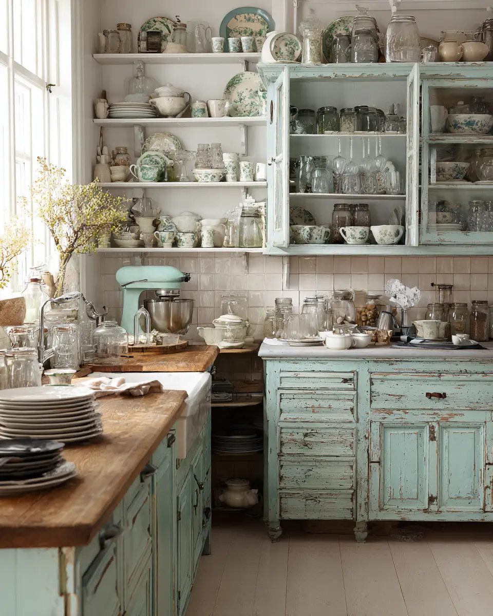 Shabby Chic Kitchen Decor Ideas
