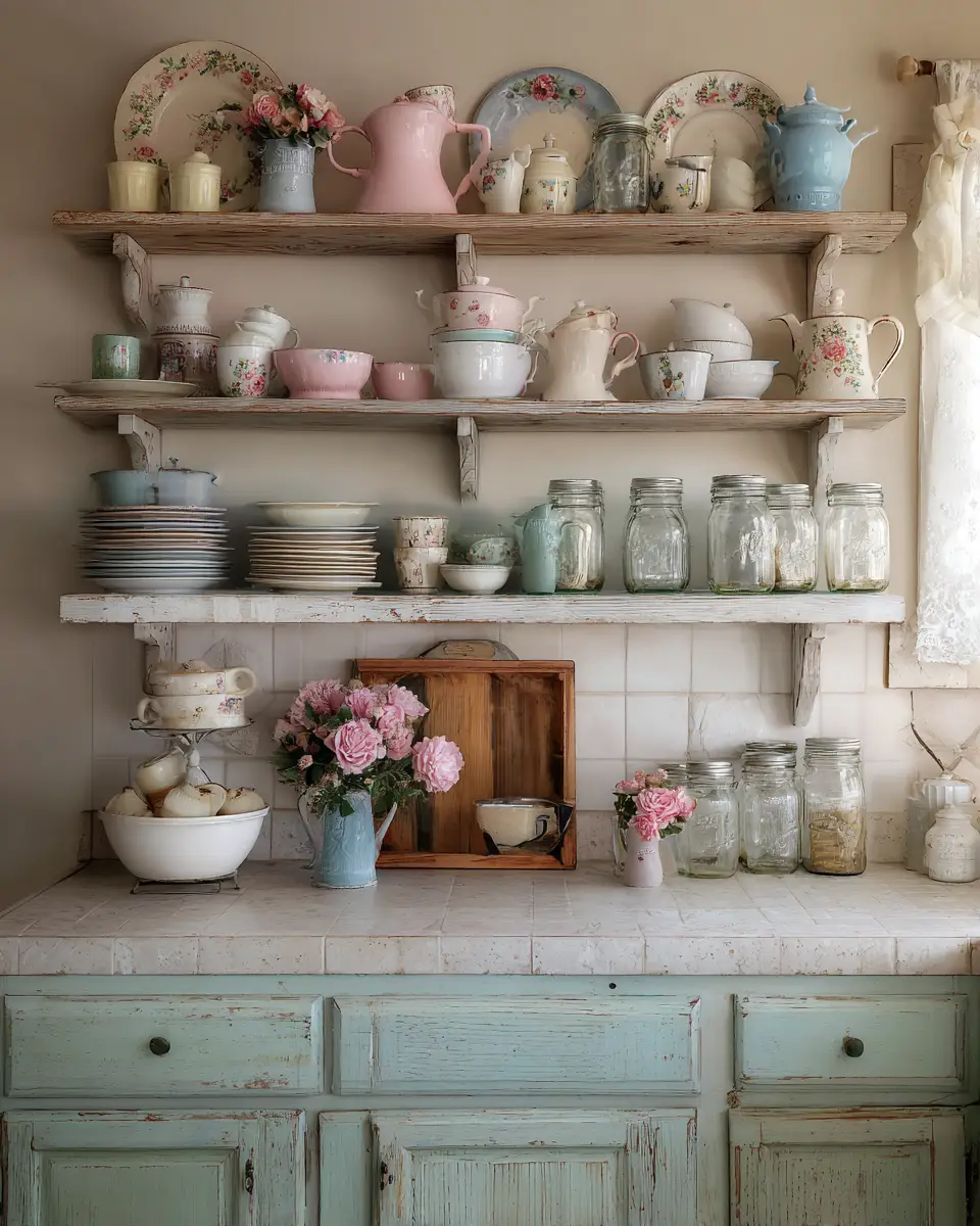 Shabby Chic Kitchen Decor Ideas