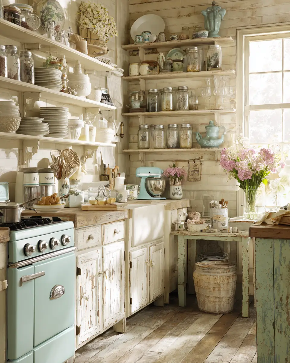 Shabby Chic Kitchen Decor Ideas