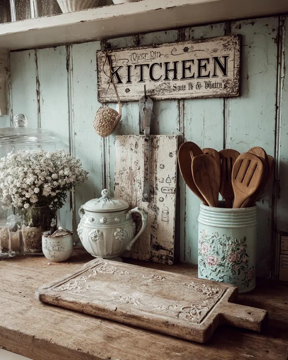 Shabby Chic Kitchen Decor Ideas