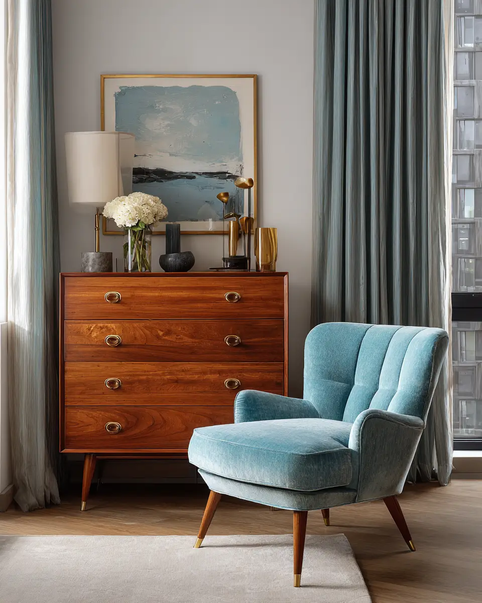 Sky Blue Classic Bedroom Decor Ideas