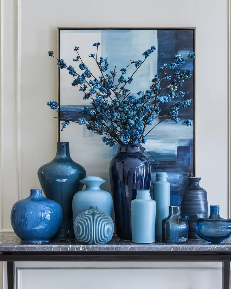 Sky Blue Modern Entryway Decor Ideas