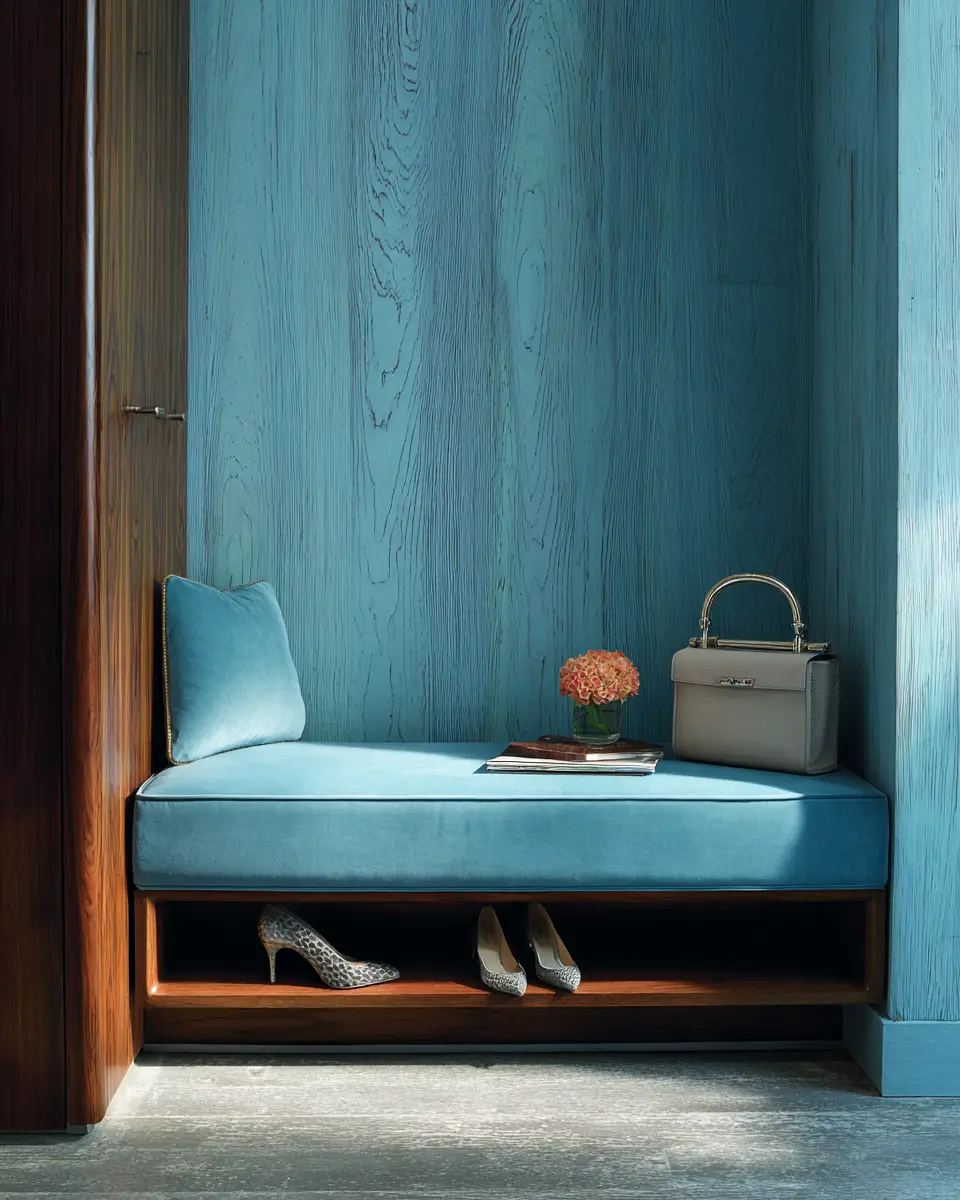 Sky Blue Modern Entryway Decor Ideas