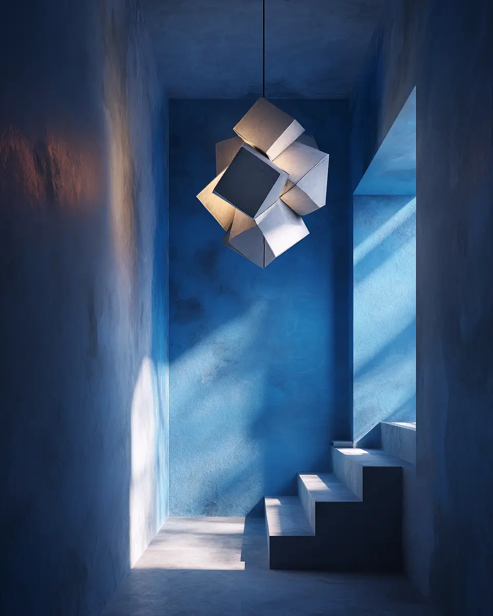 Sky Blue Modern Entryway Decor Ideas