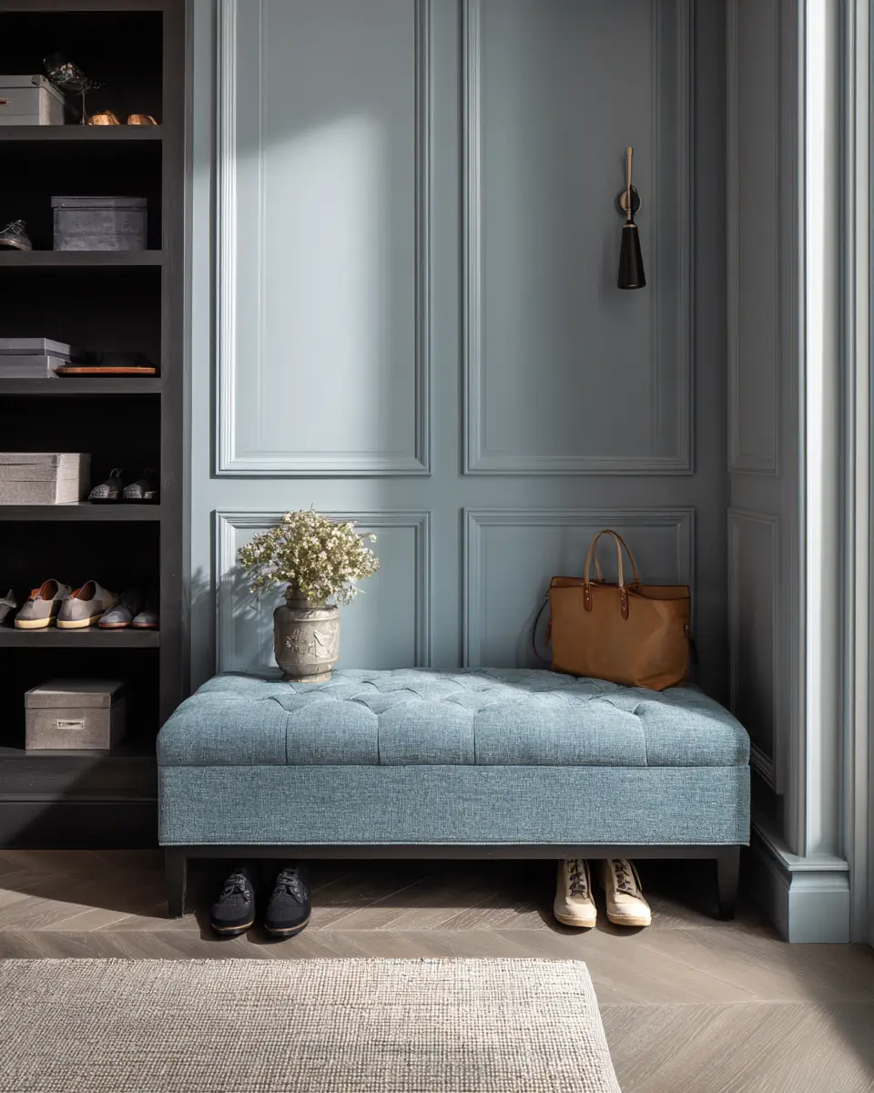 Sky Blue Modern Entryway Decor Ideas