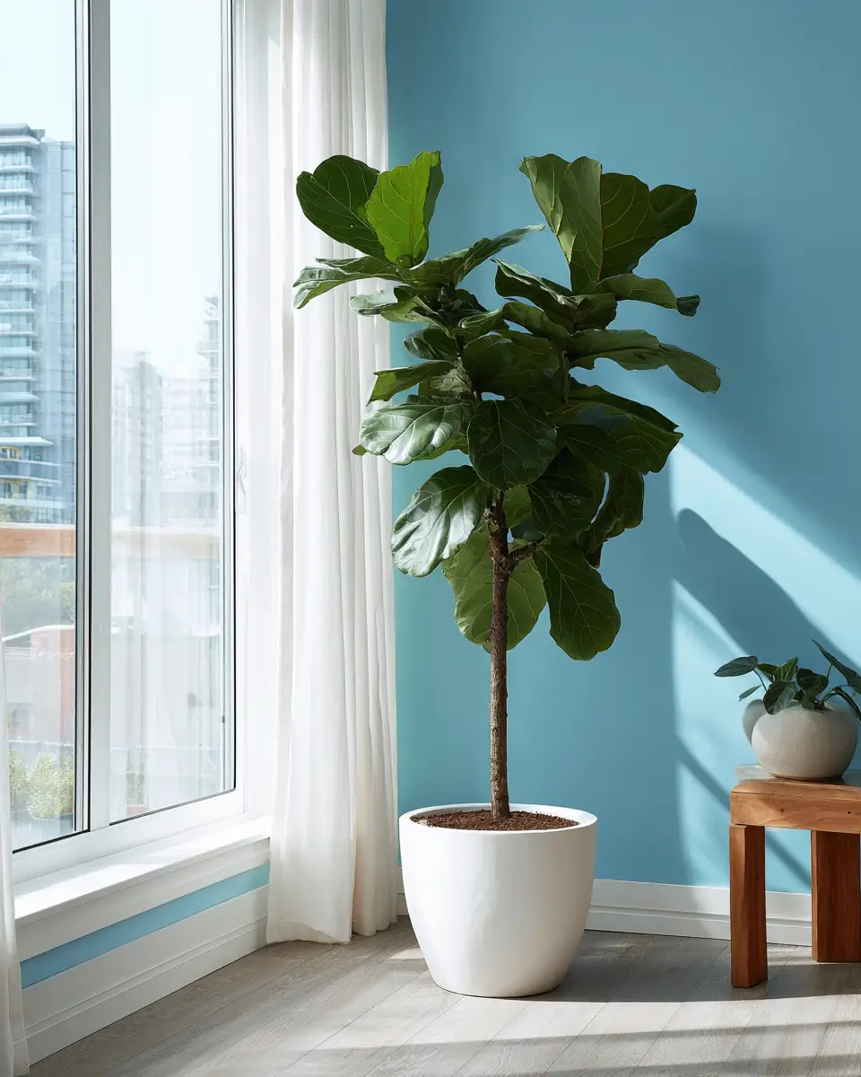 Sky Blue Modern Entryway Decor Ideas