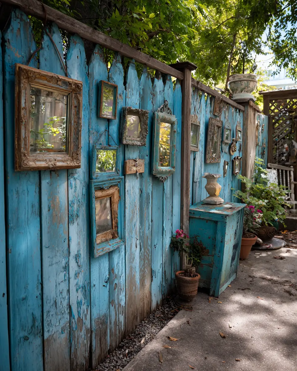 Sky Blue Vintage Patio Decor Ideas