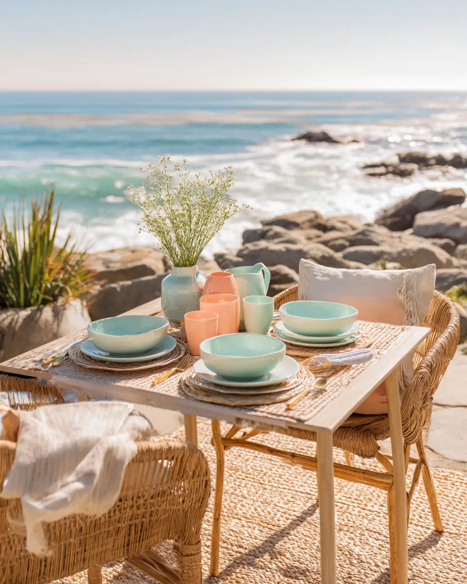 Small Space Coastal Patio Decor Ideas - Featured