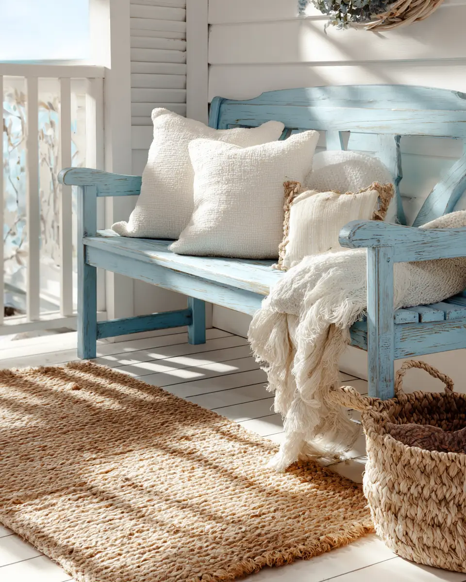 Small Space Coastal Patio Decor Ideas